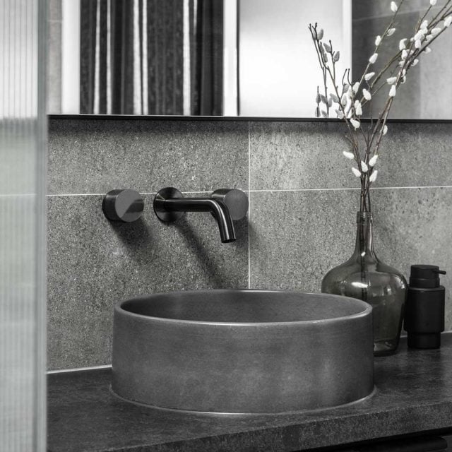 Rappana Cabinetry Pull Extended 100mm - Brushed Gunmetal - ABI Interiors UK