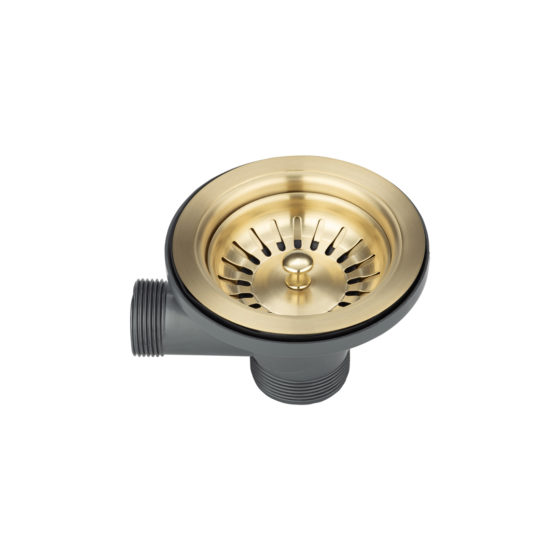 Ontario Double Sink Brushed Brass Overflow Abi Interiors Uk 1401